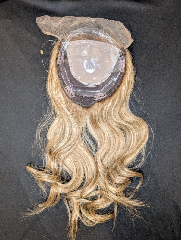 Blonde Balayage Lace Topper alternate view